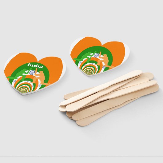 Prachtige Amazing Cricket India Handwaaier (Niet-gemonteerd)