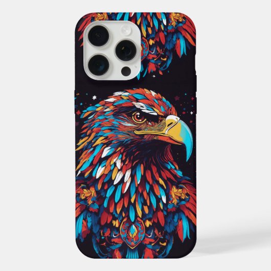 Prachtige Amerikaanse adelaar iPhone Hoesje (Achterkant)