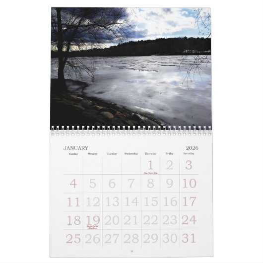 Prachtige Amerikaanse landschappen Kalender (Jan 2026)