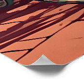 Prachtige Amsterdam Nederland Canal City Poster (Hoek)