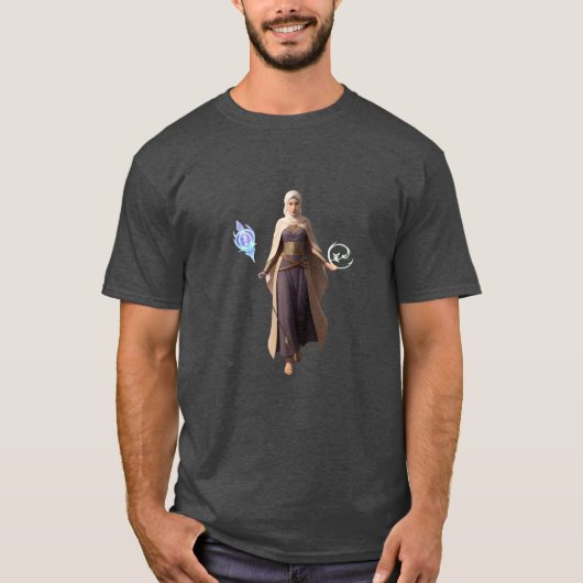 Prachtige anime Arabische Mage T-shirt (Voorkant)