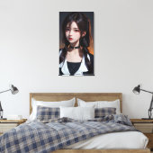 Prachtige anime kunst. canvas afdruk (Insitu (Slaapkamer))