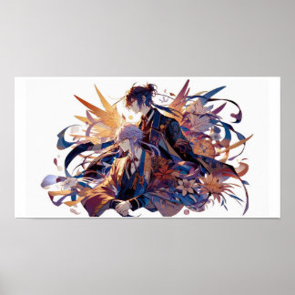 Prachtige anime kunst muur decor poster