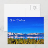 PRACHTIGE ANSICHTKAART VAN MEER TAHOE BRIEFKAART (Voorkant / Achterkant)