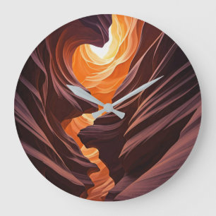 Prachtige Antelope Canyon Navajo-natie Grote Klok