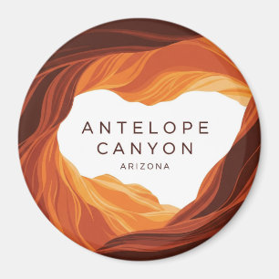 Prachtige Antelope Canyon Navajo-natie Magneet