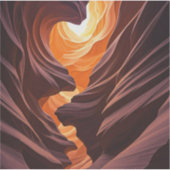 Prachtige Antelope Canyon Navajo-natie Sticker (Voorkant)