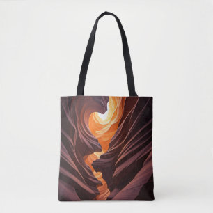 Prachtige Antelope Canyon Navajo-natie Tote Bag
