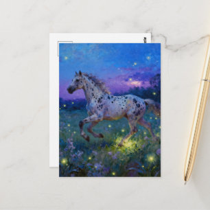 Prachtige Appaloosa Jaar van het Paard Briefkaart