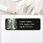 Prachtige April Diamond Fairy Etiket (Insitu)