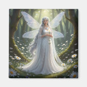 Prachtige April Diamond Fairy Magneet (Voorkant)
