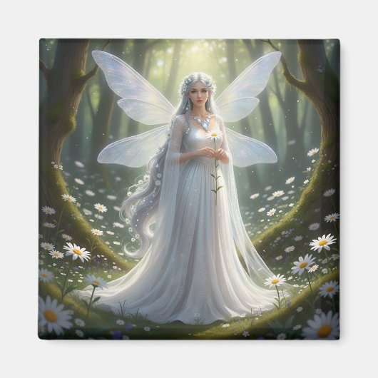Prachtige April Diamond Fairy Magneet (Voorkant)