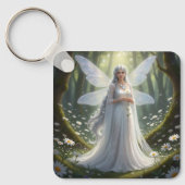 Prachtige April Diamond Fairy Sleutelhanger (Voorkant)