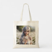 Prachtige aprilfee in Daisies Tote Bag (Achterkant)