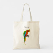 Prachtige Ara Vogel  Tote Bag (Achterkant)