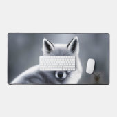 Prachtige Arctic Fox Bureaumat (Keyboard & Muis)