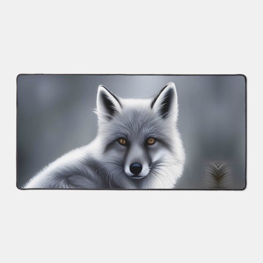 Prachtige Arctic Fox Bureaumat (Voorkant)