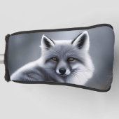 Prachtige Arctic Fox Golfheadcover (Voorkant)
