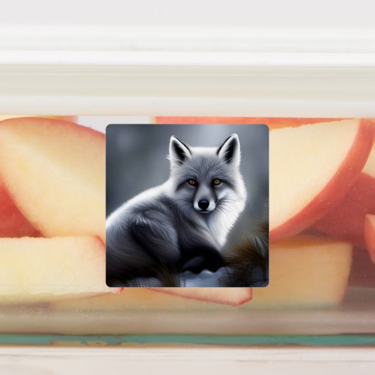 Prachtige Arctic Fox Labels (Aangebracht)