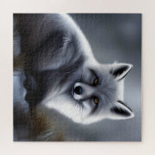 Prachtige Arctic Fox Legpuzzel (Horizontaal)