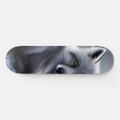 Prachtige Arctic Fox Persoonlijk Skateboard (Horizontaal)