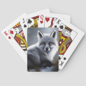 Prachtige Arctic Fox Pokerkaarten (Achterkant)