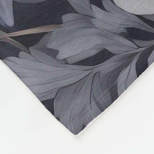 Prachtige Arctic Fox William Morris geïnspireerd Fleece Deken (Hoek)