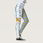 Prachtige Argentijnse vlag en zon Leggings (Rechts)