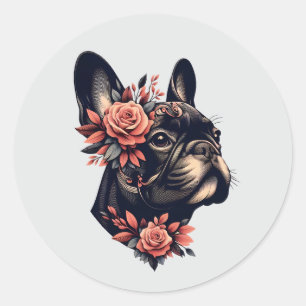 Prachtige artistieke Franchie Ronde Sticker