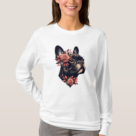 Prachtige artistieke Franchie T-shirt (Voorkant)