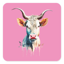 Prachtige artistieke Koe