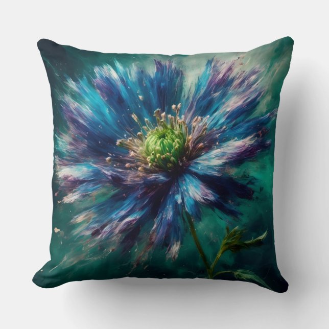 Prachtige Aster Blossom Kussen (Voorkant)