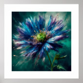 Prachtige Aster Blossom Poster (Voorkant)
