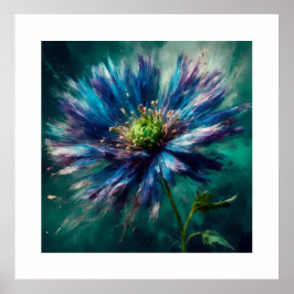 Prachtige Aster Blossom Poster