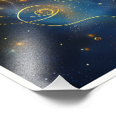 Prachtige astrologie Zodiac Geboorteteken Foto Afdruk (Hoek)