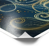 Prachtige astrologie Zodiac Geboorteteken Foto Afdruk (Hoek)