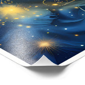 Prachtige astrologie Zodiac Geboorteteken Foto Afdruk (Hoek)