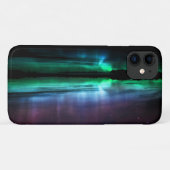 Prachtige Aurora Borealis iPhone Case (Achterkant (horizontaal))