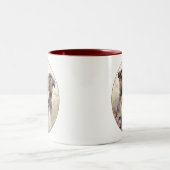 Prachtige Australische herder Tweekleurige Koffiemok (Center)