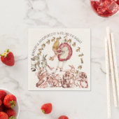 Prachtige avonturen van Alice White Rabbit | Servet (Insitu)