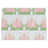 Prachtige Baby-cadeautjes of beeldschermen met dou Large Cadeautasje (Voorkant)