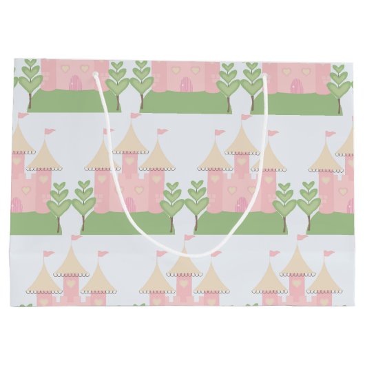 Prachtige Baby-cadeautjes of beeldschermen met dou Large Cadeautasje (Achterkant)