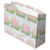 Prachtige Baby-cadeautjes of beeldschermen met dou Large Cadeautasje (Achterkant Gekanteld)