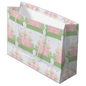 Prachtige Baby-cadeautjes of beeldschermen met dou Large Cadeautasje (Voorkant Gekanteld)