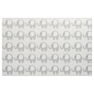 Prachtige Baby olifant in Neutral Grey Stof