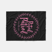 Prachtige Baby Petal Patrol grafische ideeën Fleece Deken (Voorkant (Horizontaal))