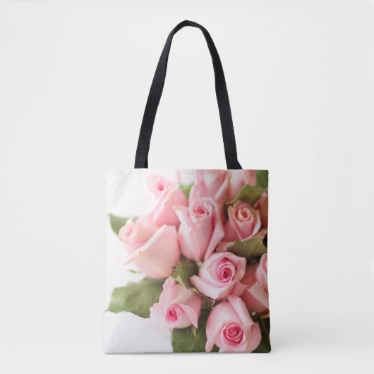 Prachtige Baby Roze Bunch van Rozen Tote Bag