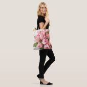 Prachtige Baby Roze Bunch van Rozen Tote Bag