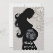Prachtige  BABY SHOWER-INVITATIE Kaart (Voorkant)