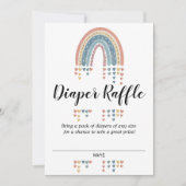 Prachtige Baby shower voor regenboogverlichting Dr Kaart (Voorkant)